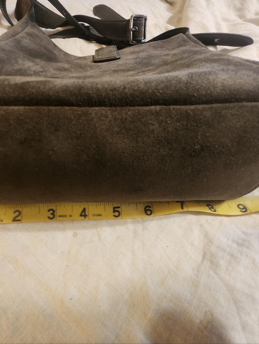 Coach Green Suede Crossbody Bag - Picture 12 of 14